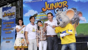 40 Jahre Europa-Park: Anlässlich des 40. Geburtstages des Freizeitparks wurde der von EoA kreierte Europa-Park JUNIOR CLUB eröffnet. Quelle: europapark.de