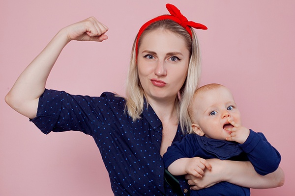 Familien marketing und die social Mom